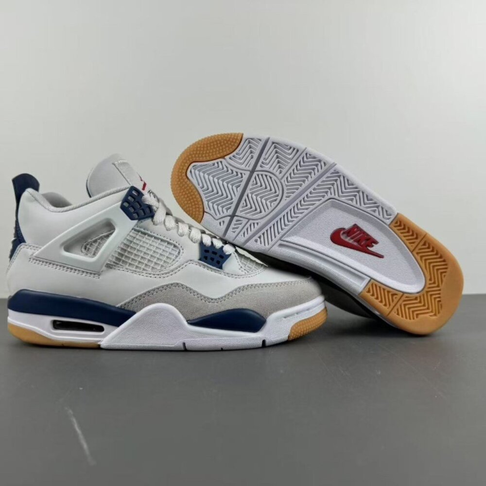 Air Jordan 4 X Nike SB High-Top Sneakers